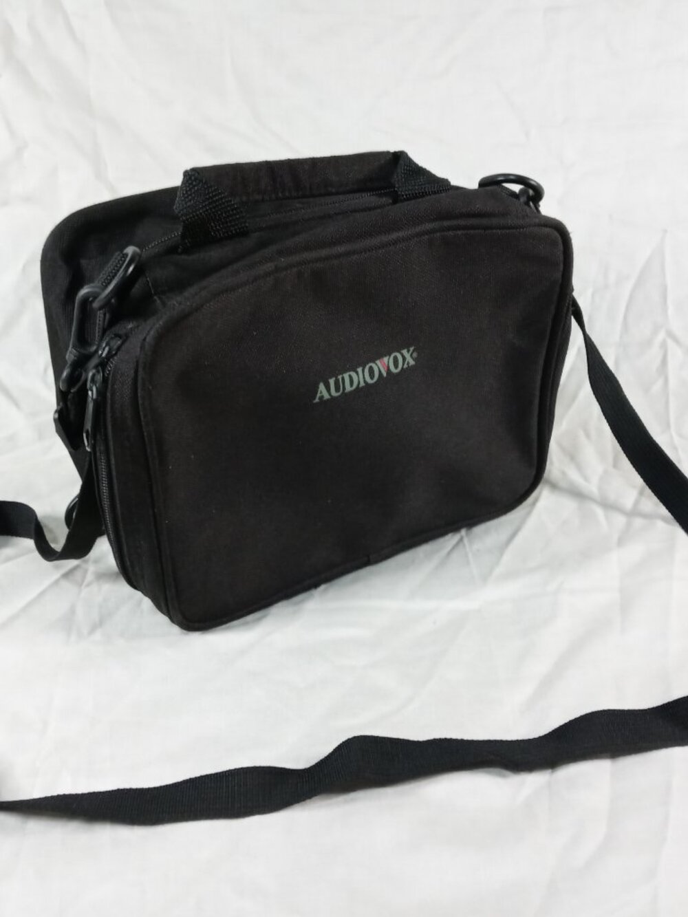 Audiovox Genuine Nylon Portable DVD Player Carrying Case Bag Vintage in New Cond
